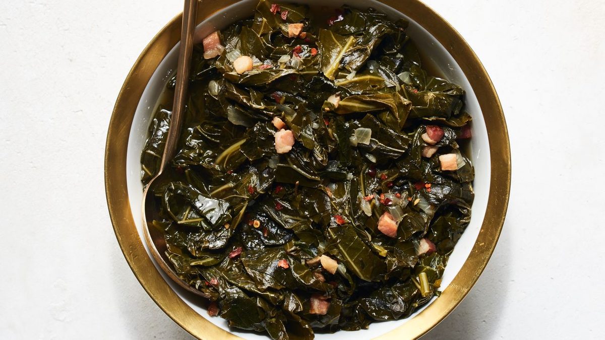 Sweet and Tangy Collard Greens