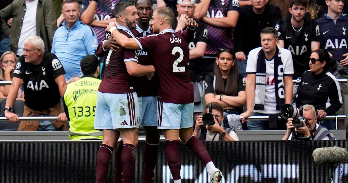 Les Belges à l'étranger: Aston Villa, toujours sans Onana, signe son premier succès de la saison en championnat à Totte…