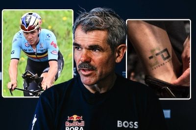 “Ik zet een tattoo van Remco Evenepoel als hij wereldkampioen wordt in de wegrit”: grote baas van Red Bullploeg Ralph D…