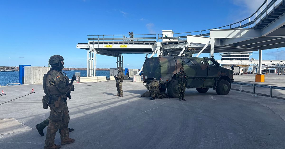 Tyska förband förstärker Gotland i Nato-operation