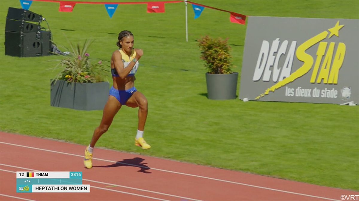 Nafi Thiam en Noor Vidts beginnen twijfelend aan tweede dag zevenkamp in Talence en zien jonge Duitse naar leiding spri…