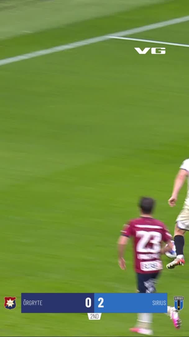 0-2: Svensson, Sirius