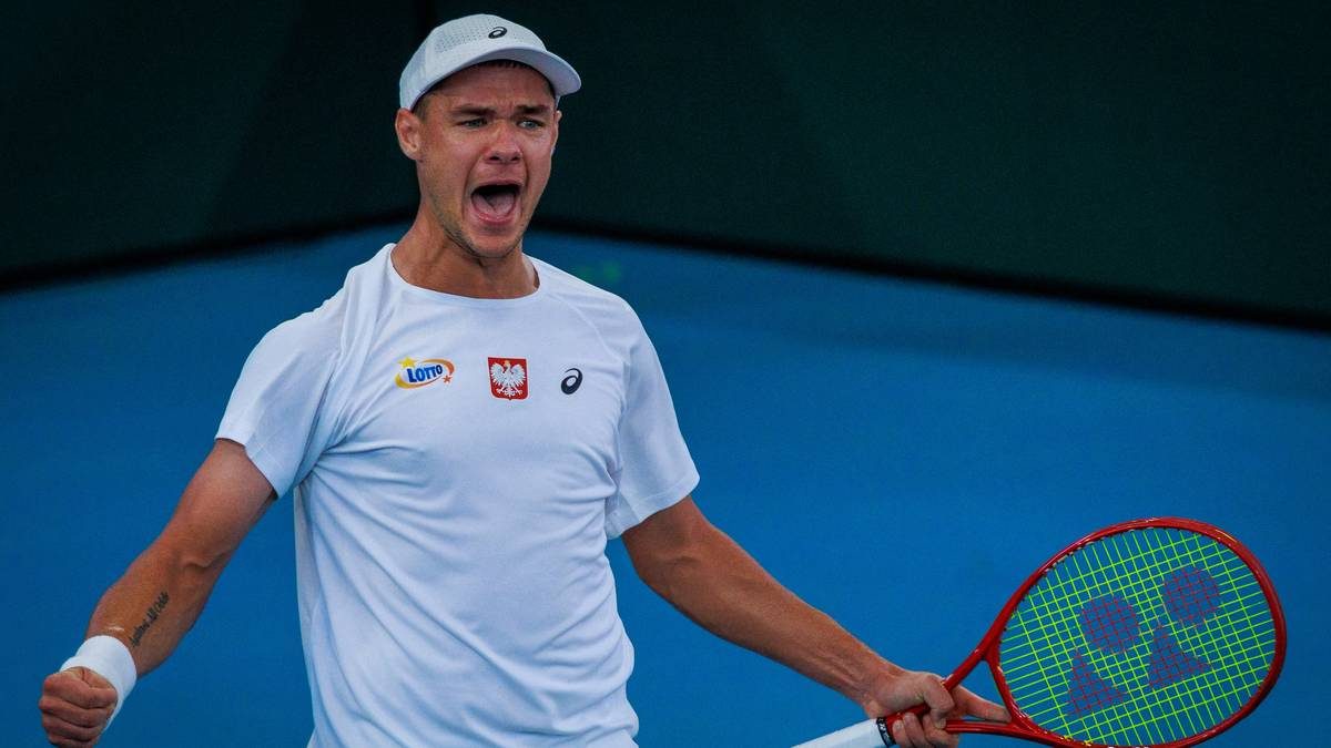 Puchar Davisa: Kamil Majchrzak - Alex de Minaur. Relacja live i wynik na żywo