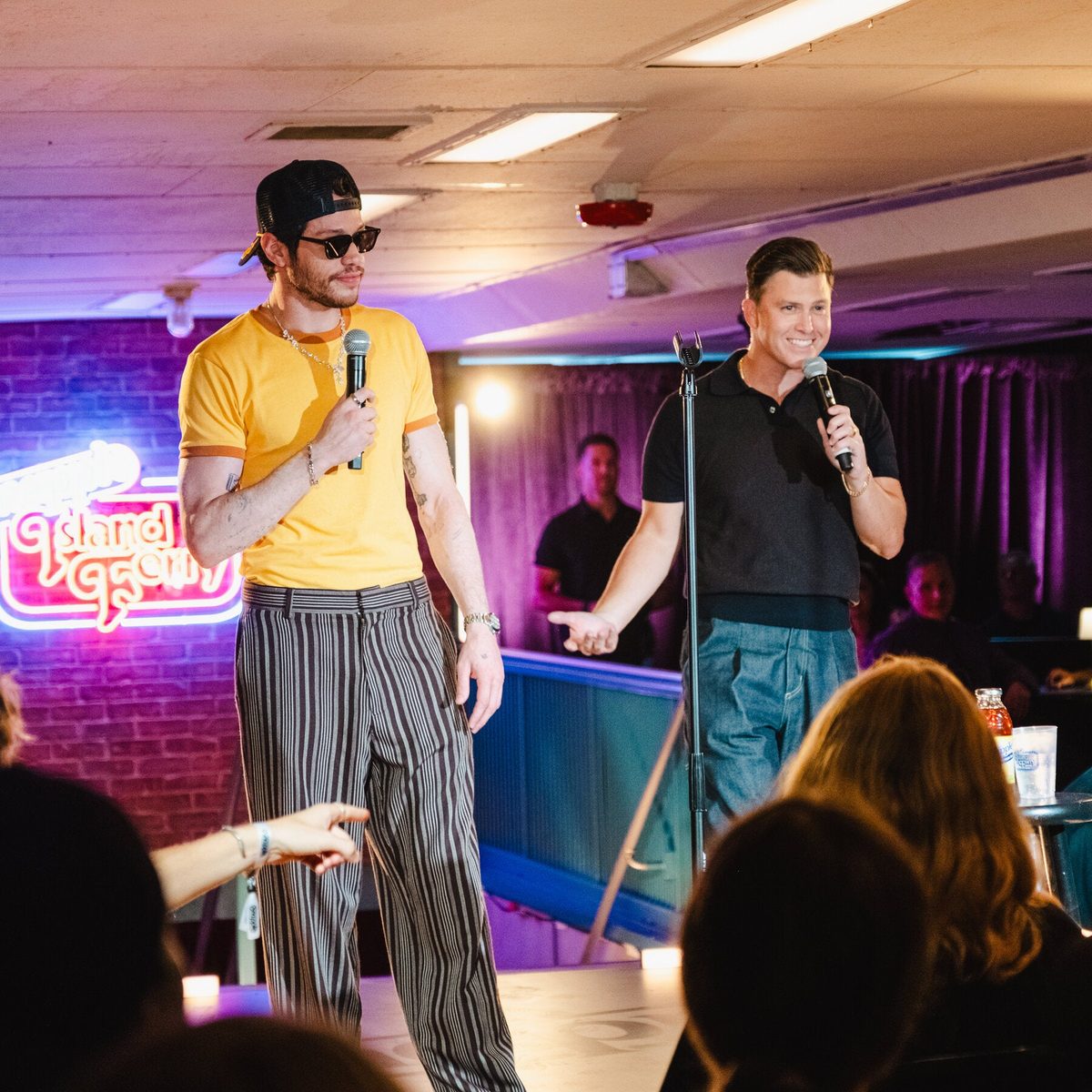 Pete Davidson and Colin Jost’s Comedy Ferry Has ‘Hot and Nauseous’ Debut