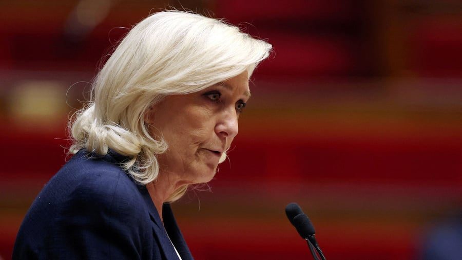 Marine Le Pen: Frankreichs Le Pen geht auf Abstand zu Russland