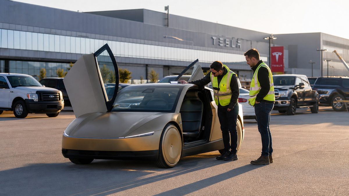 Tesla toglie volante e pedali dai robotaxi: il dubbio dei pompieri