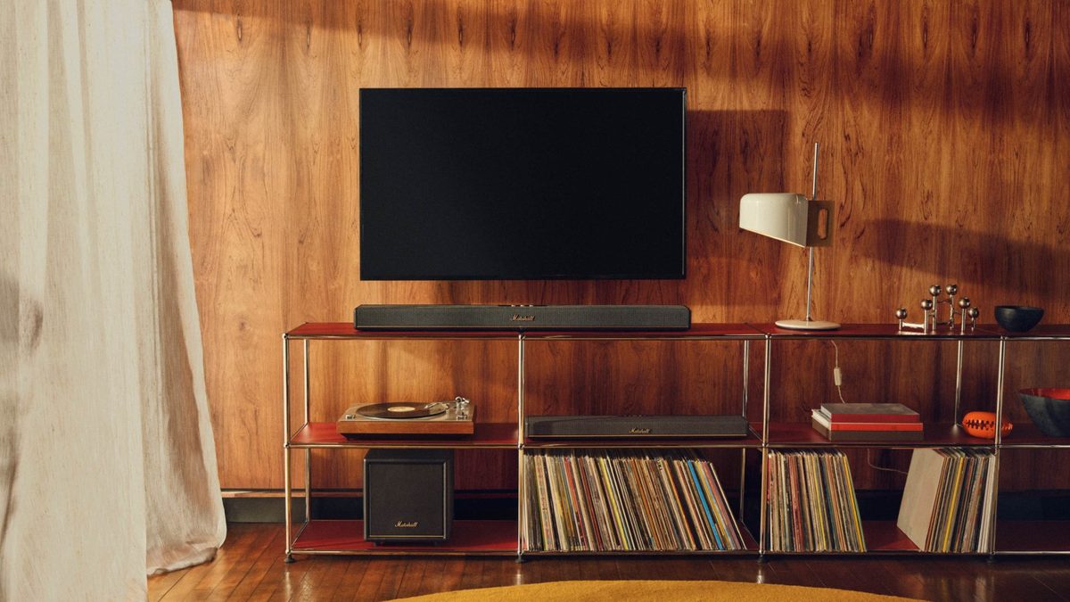 Ce pack Marshall à moins de 850 € réunit une barre de son 5.1 et un caisson de basses, de quoi profiter d’un home cinem…