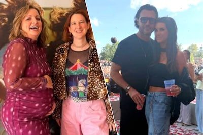 Zwangere Jacotte Brokken ging naar de film en Oona Noyen viert de liefde