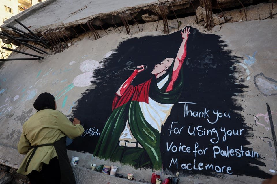 Protesters Prepare For Ed Sheeran Concert As Palestinians Praise Macklemore