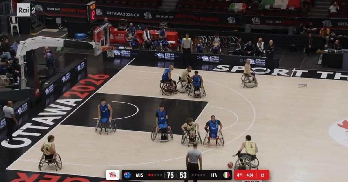 Basket in carrozzina: Italia storica, è d'argento ai Mondiali di Ottawa