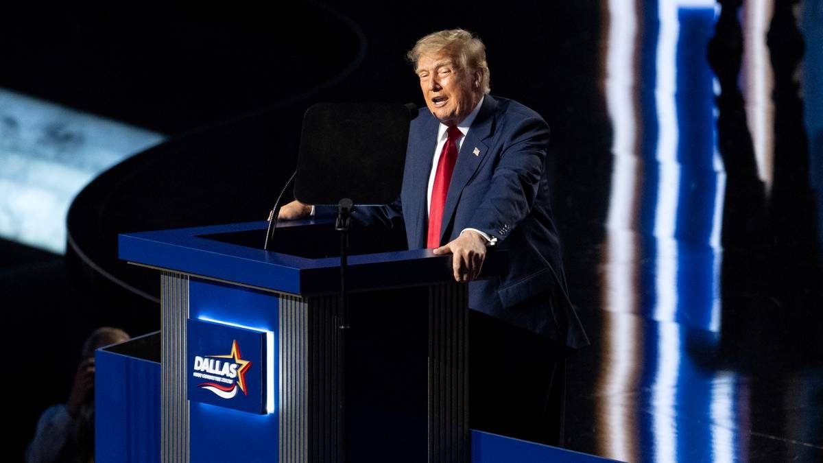 Trump wzywał do złożenia przysięgi. "Udawajcie, że jestem na karcie wyborczej"