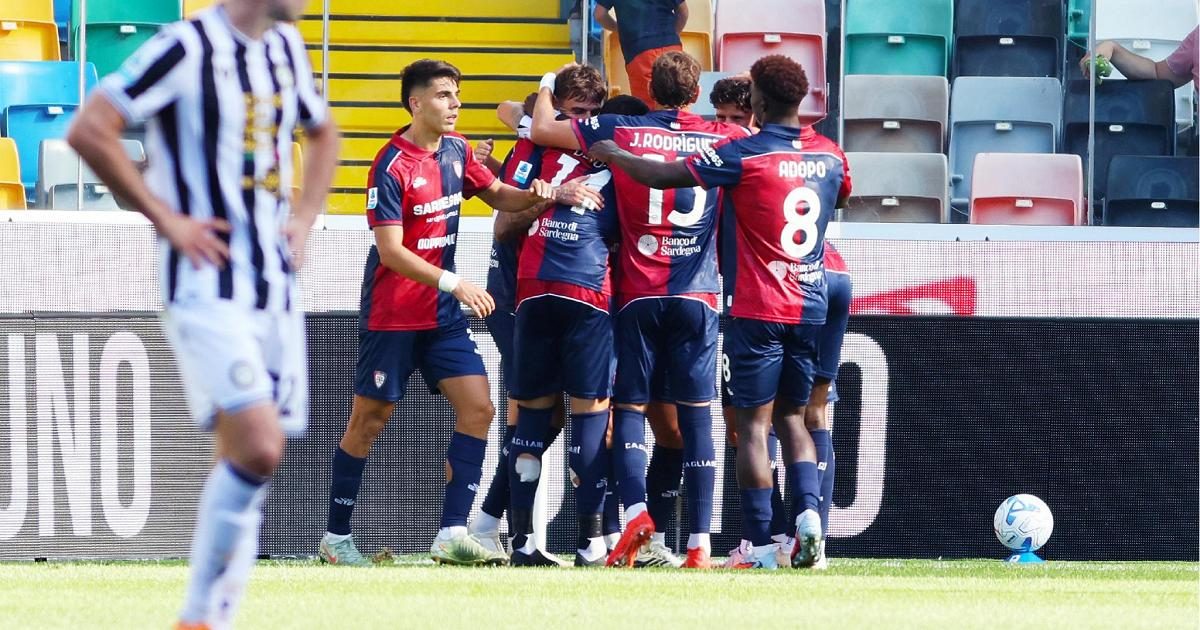 Udinese-Cagliari 0-1, la sintesi della partita