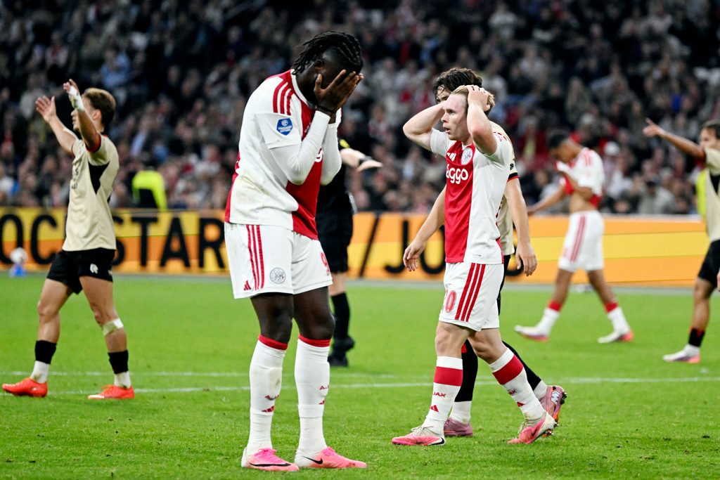 Ajax komt thuis niet verder dan gelijkspel tegen Excelsior