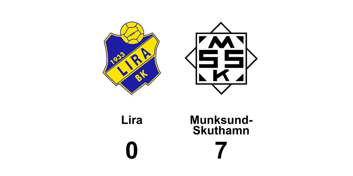Munksund-Skuthamns fina svit mot Lira