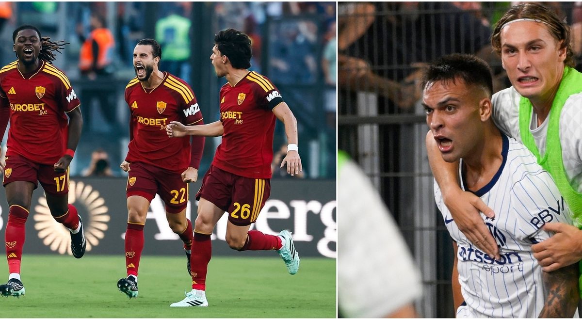 Roma-Inter 2-2, le pagelle: Lautaro (8) doppietta da fuoriclasse, Koné (8) e il mistero della sostituzione, Molina (7)…