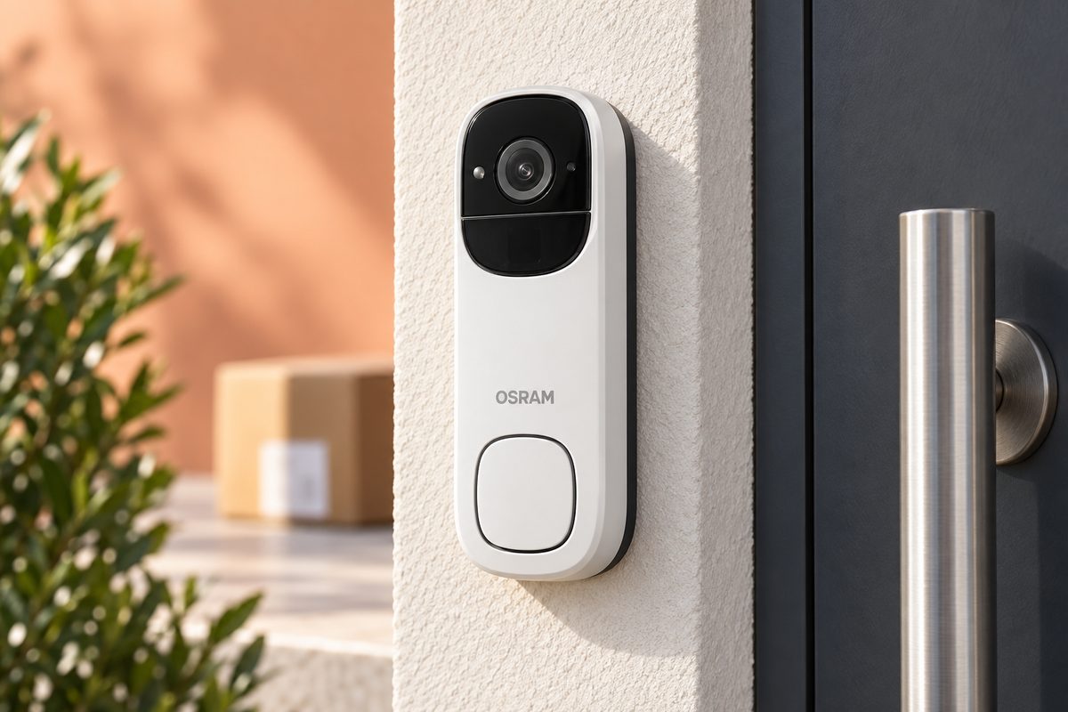 OSRAM SMART+ Video Doorbell al 41%, un affare per sorvegliare l’ingresso
