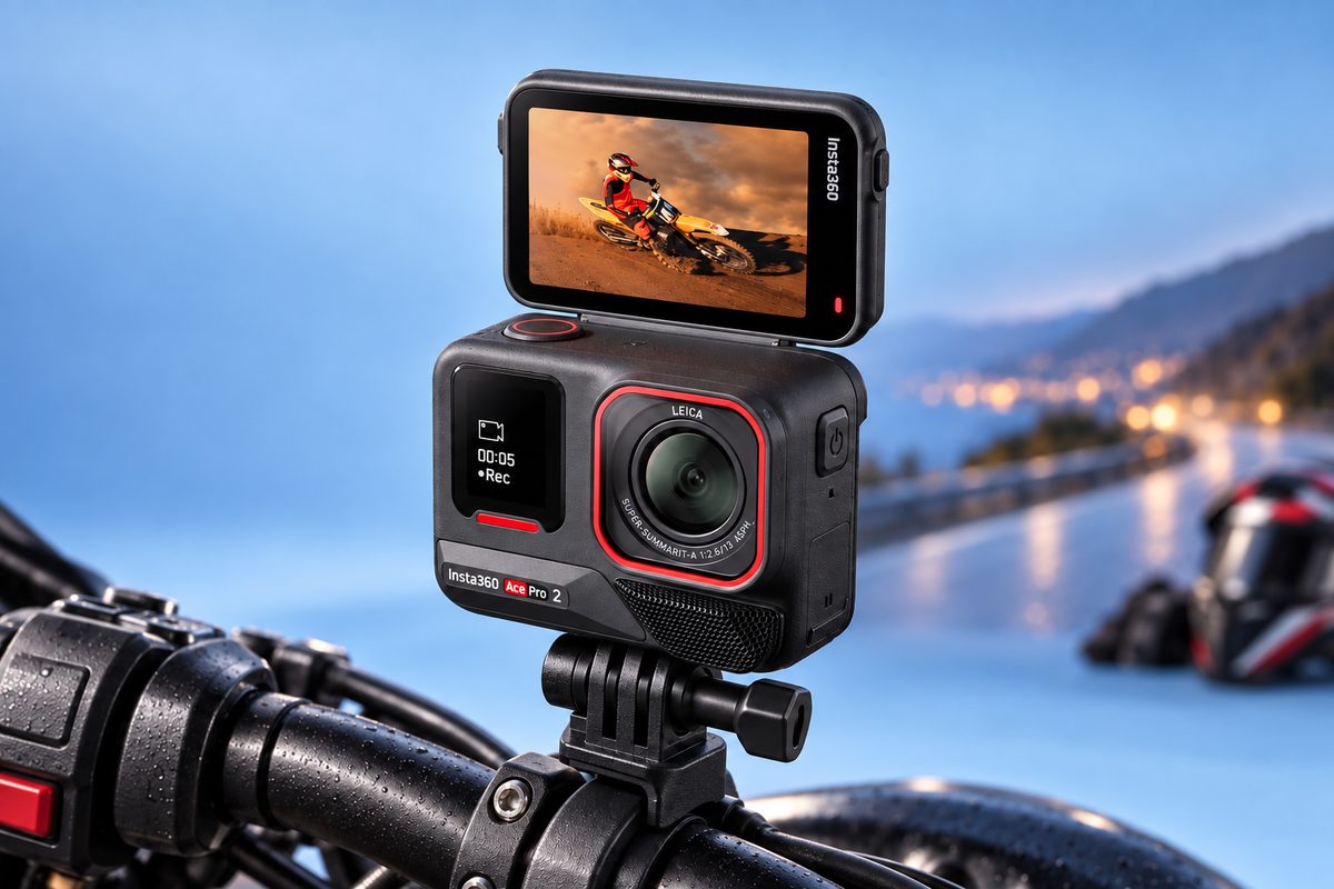 Insta360 Ace Pro 2 da 379€ a 319€, 4K60 anche quando cala la luce