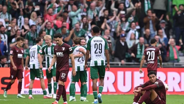 2:3 nach 2:0 in Bremen: Augsburger Ärger: «Fühlt sich echt beschissen an»