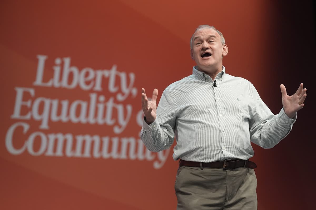 Davey says Lib Dems won’t give up fight against ‘nasty populism’