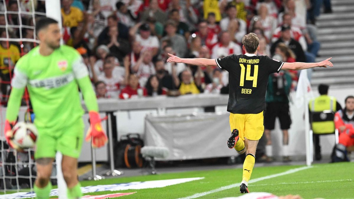 Fußball-Bundesliga: VfB Stuttgart verliert gegen Borussia Dortmund durch Maximilian Beier