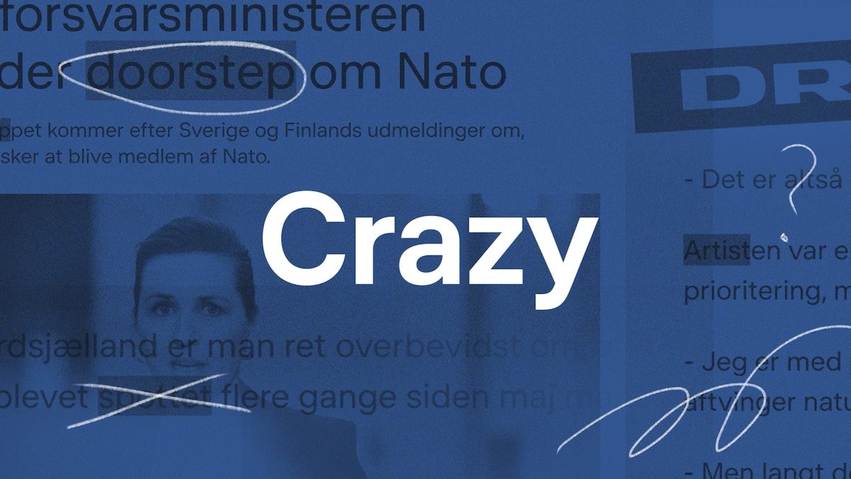 DR bruger også engelske ord - her er tre af dem, der får jer op i det røde felt