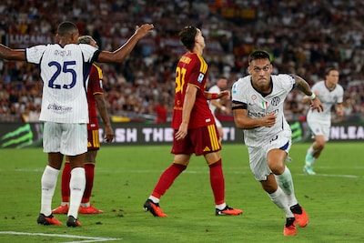 Geen winnaar in Italiaanse topper: Inter knokt zich terug tegen Roma van Malen en Rensch, Noslin scoort namens Lazio