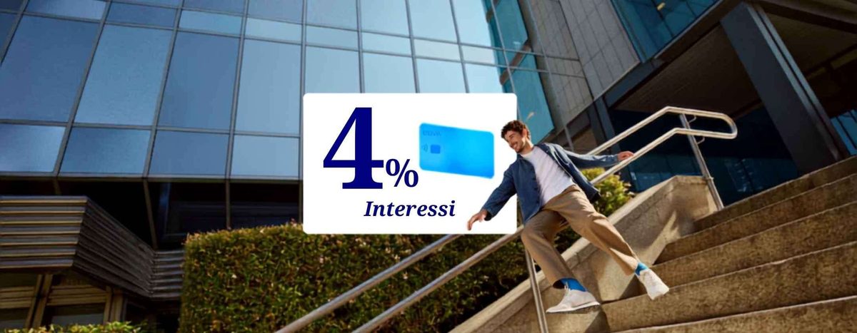 BBVA: Conto Corrente Zero Spese per Sempre e 4% di Interessi ogni Mese