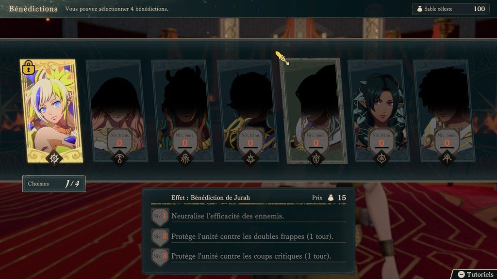 Fire Emblem Fortune's Weave Bénédictions Temples : la liste complète des dieux et de leurs pouvoirs et lesquels choisir…