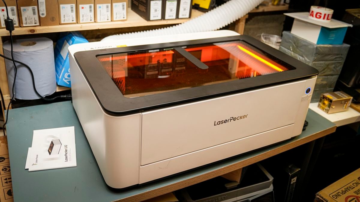 I tested the LaserPecker LX2 for weeks, and its swappable heads make this laser cutter and engraver ideal for small bus…