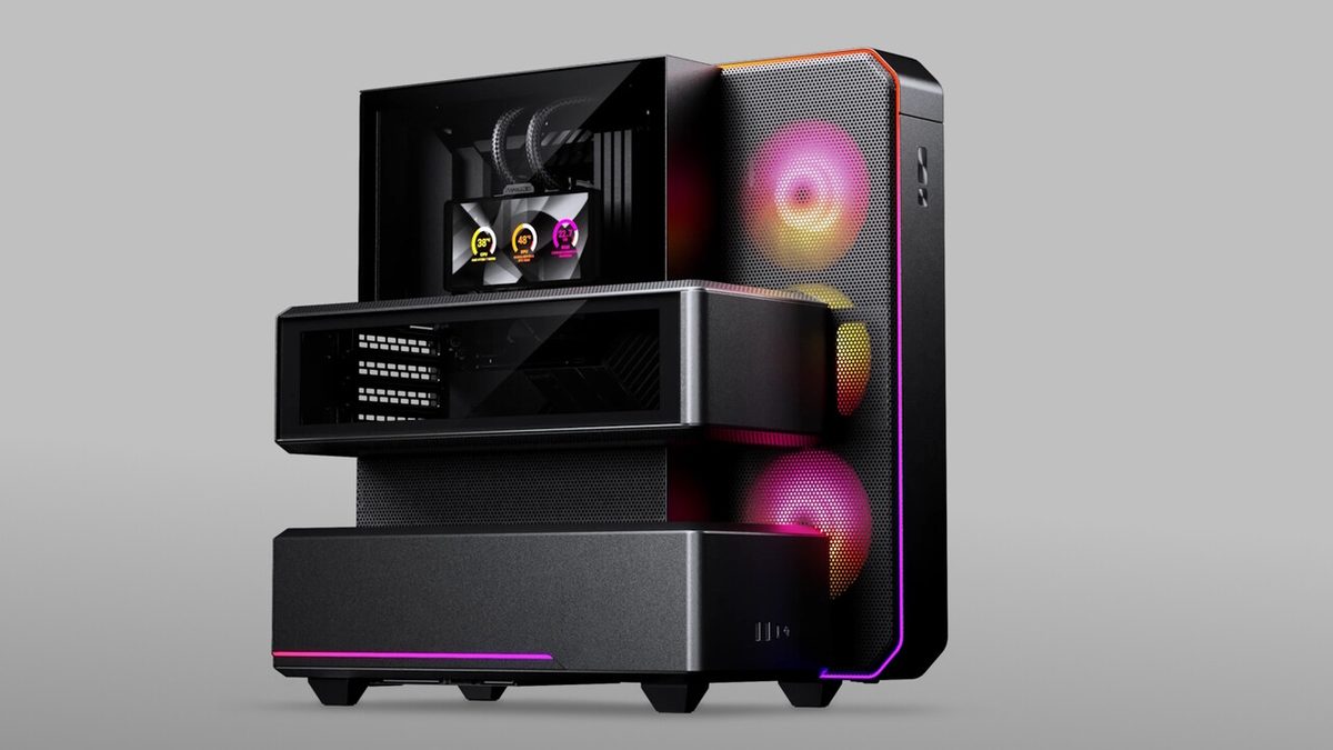 Phanteks EX5 & Plus & Max: Slim-Fit-Gehäuse schottet Hardware ab