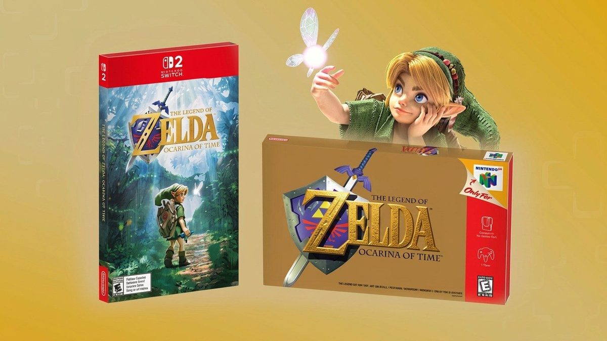 Zelda Ocarina of Time Remake: arriva l'edizione da collezione con custodia N64, ma non in Italia