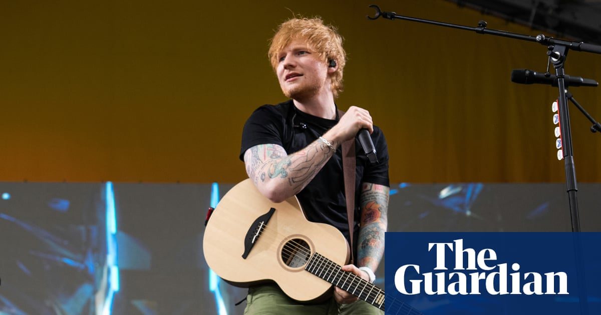 Ed Sheeran says situation in Gaza ‘unjustifiable’ in first show since tour plunged into turmoil