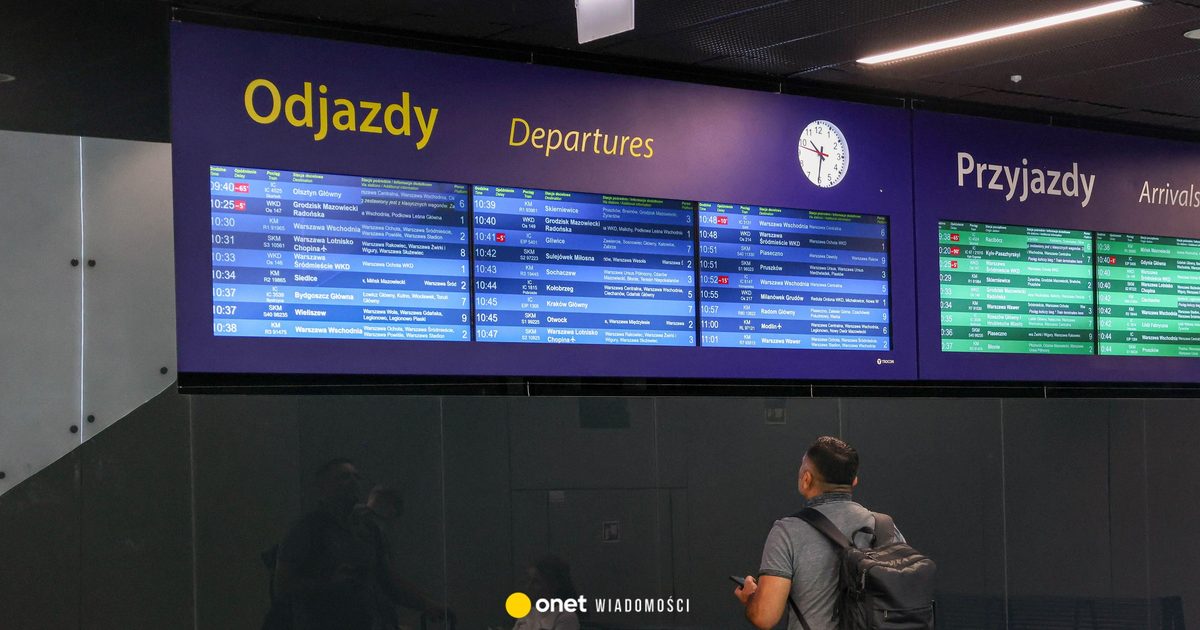 Paraliż na kolei w całej Polsce. Trwa protest maszynistów. Sprawdź opóźnienia [AKTUALIZACJA]