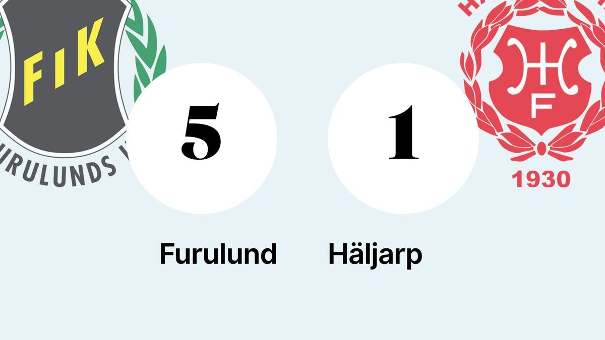 Furulund vann mot Häljarp