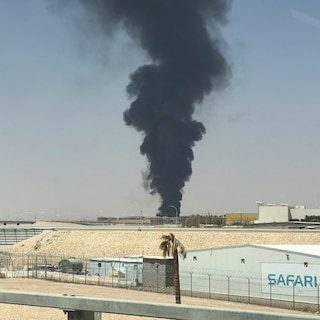Houthi’s vuren ‘barrage van raketten en drones’ af op Riyad