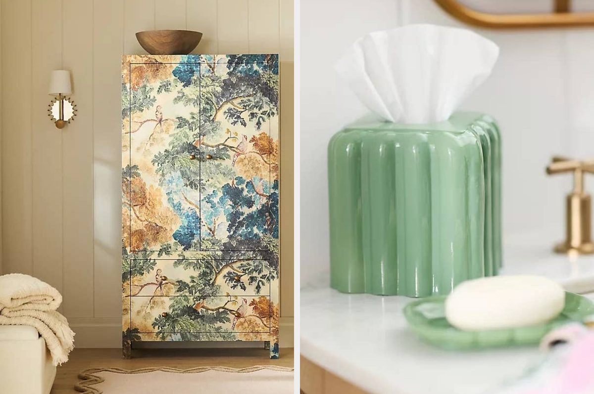 22 Anthropologie Home Products That'll Make Your Friends Feel Like They're Walking Through An IRL Pinterest Board