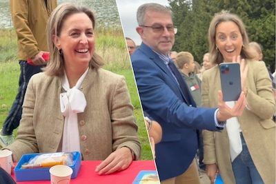 Albert en Paola volgen Claire via FaceTime tijdens recordpoging: “Om te kijken of het goed is”