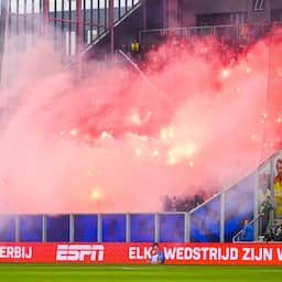 Feyenoord deelt 47 stadionverboden uit na vuurwerkgeweld bij Cambuur