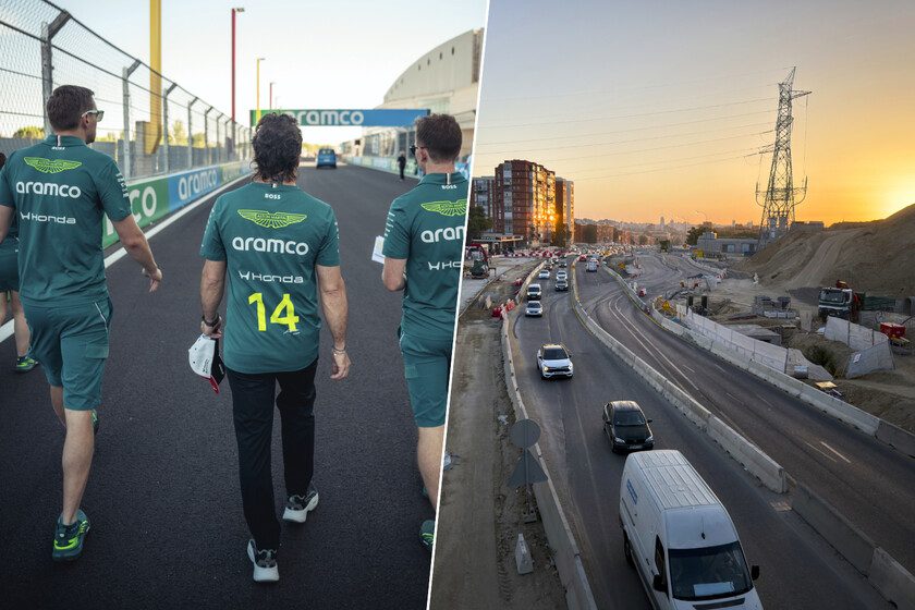 Madrid se prepara para un fin de semana de tráfico infernal: la Fórmula 1 se suma al festival de obras repartidas por l…