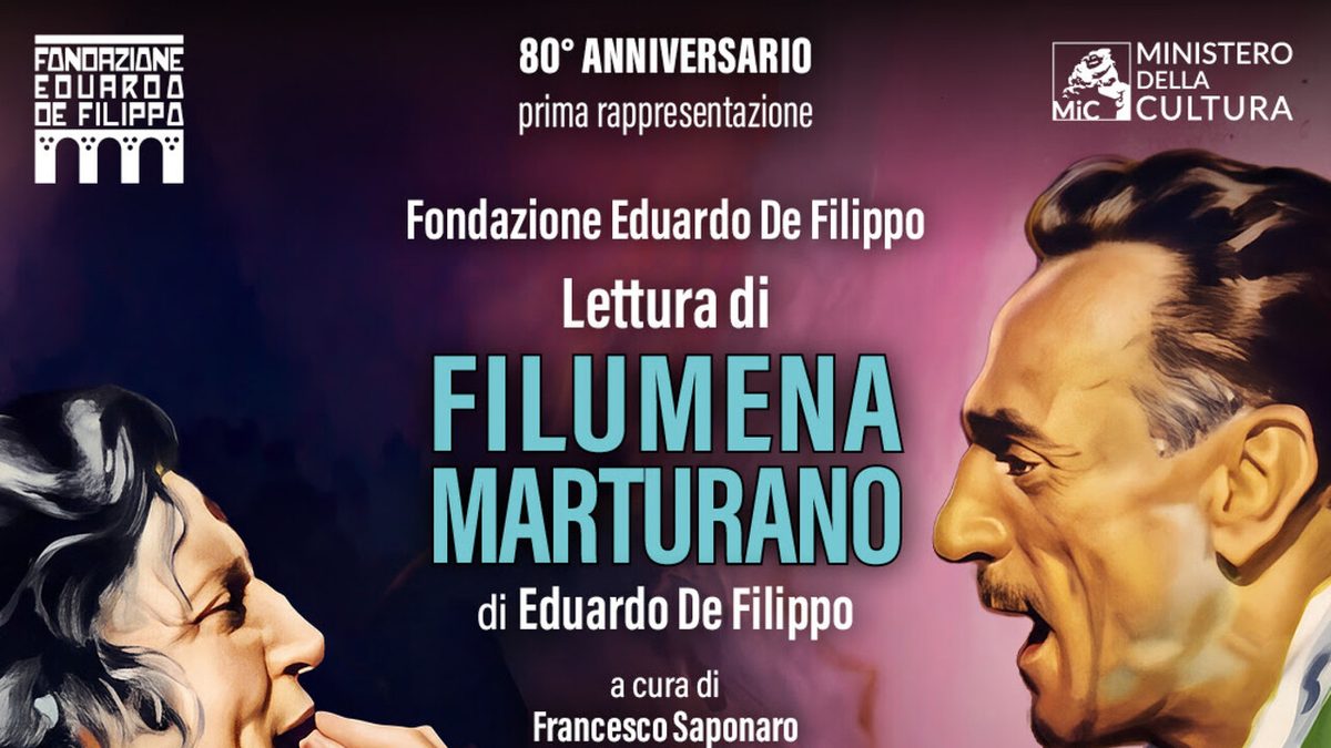 Alla Fondazione De Filippo la lettura di "Filumena Marturano" a 80 anni dal debutto