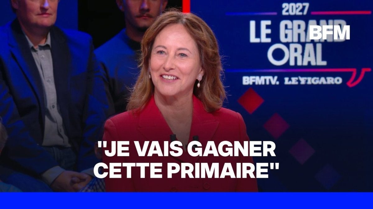 Ségolène Royal, candidate à la primaire socialiste est certaine, qu'elle "gagnera cette primaire"