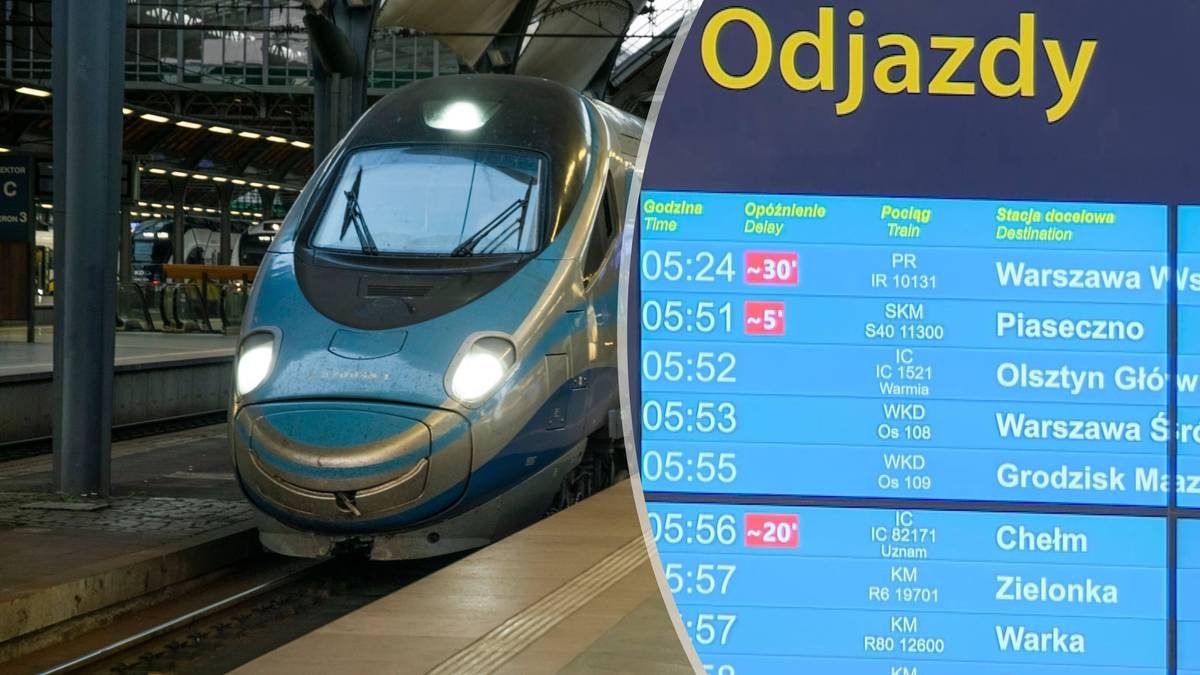 Paraliż na kolei. Odwołane i opóźnione pociągi