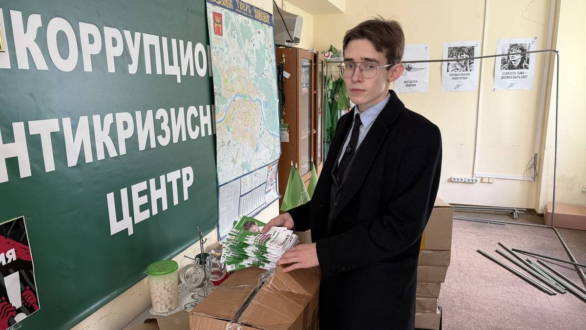 Valg i Russland: 21-åring tar stor risiko
