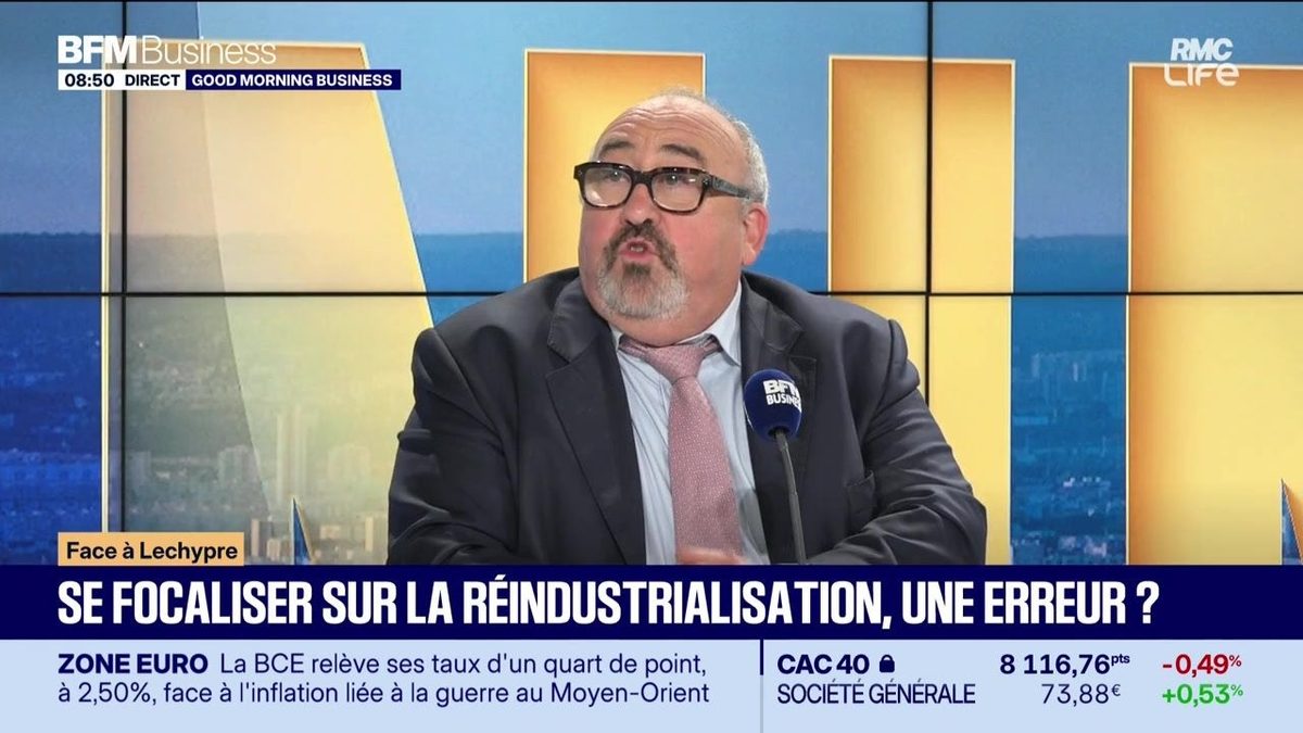Emmanuel Lechypre face à Marc Fiorentino : Se focaliser sur la réindustrialisation, une erreur ? - 11/09