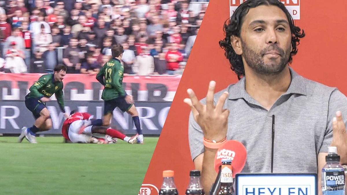 "Dit is een grap": Antwerp-coach spreekt schande over rode kaart, die "momentum doodde om terug te komen"