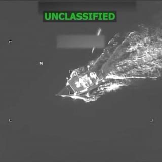 Amerika blaast opnieuw ‘drugsboot’ op, inclusief de vier bemanningsleden