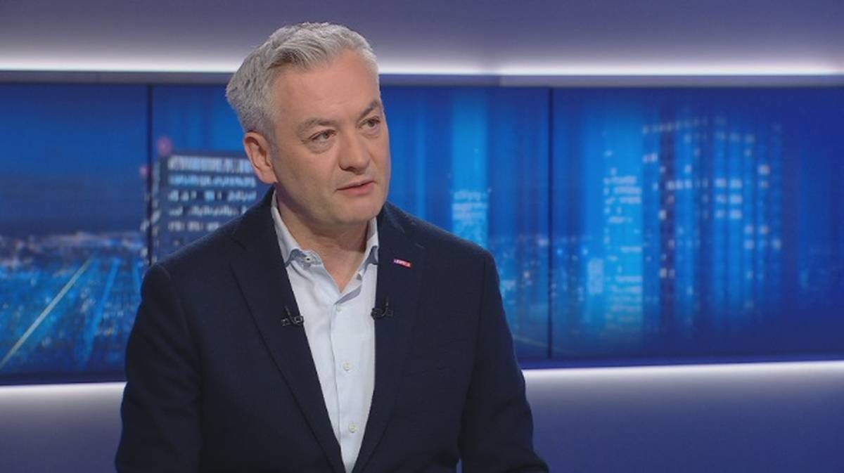 Robert Biedroń w programie "Gość Wydarzeń". Oglądaj od 19:15
