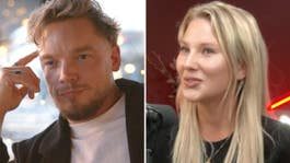 Olivias killkompis reaktion efter stormen kring Urban i ”Gift vid första ögonkastet”
