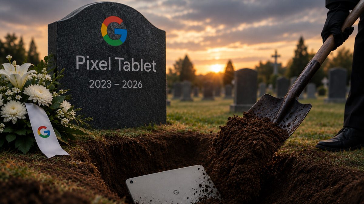 Abgekündigt: Google trägt das Pixel Tablet zu Grabe