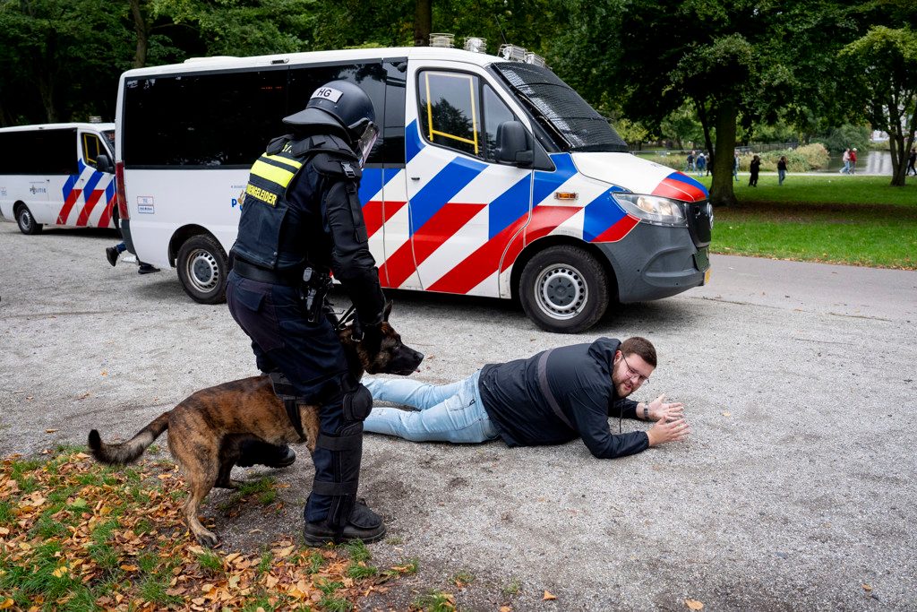 Drie meldingen bij PersVeilig na extreemrechts protest Malieveld